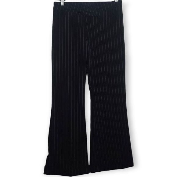 Anxiety Y2K Pinstripe Flare Pants - Picture 1 of 6